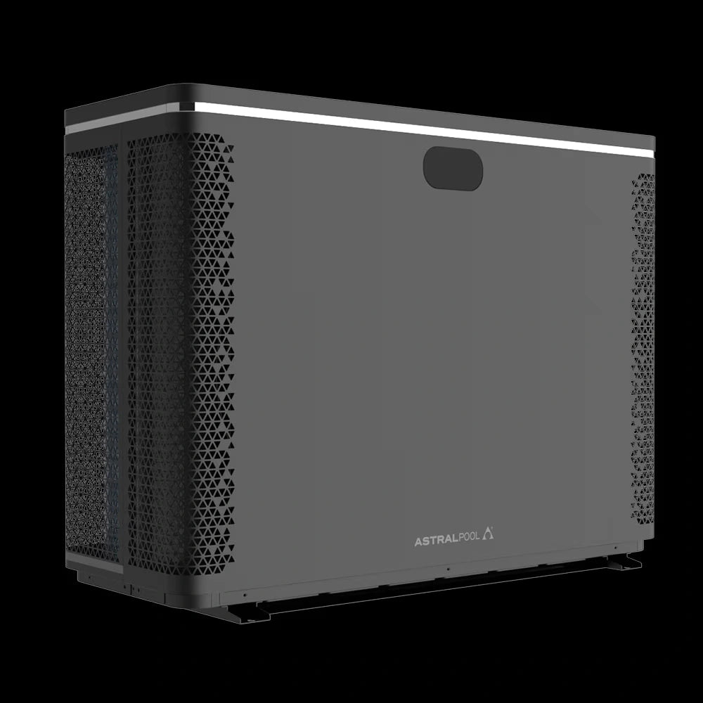 AstralPool Pinnacle IHP SD inverter pool heat pump front left angle
