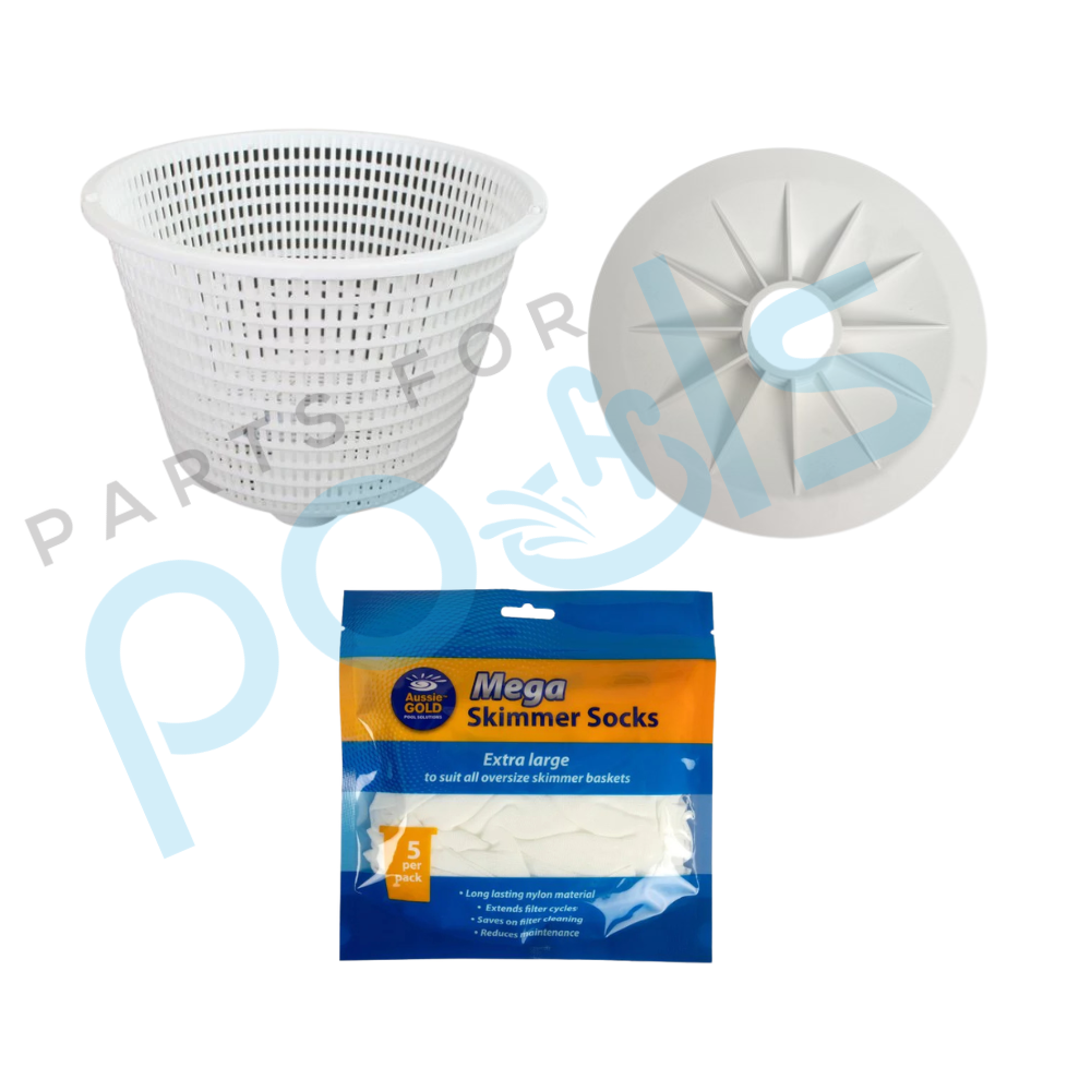 [ECOMM] Clark WA Skimmer Box & Vac Plate Combo with Free Skimmer Socks []