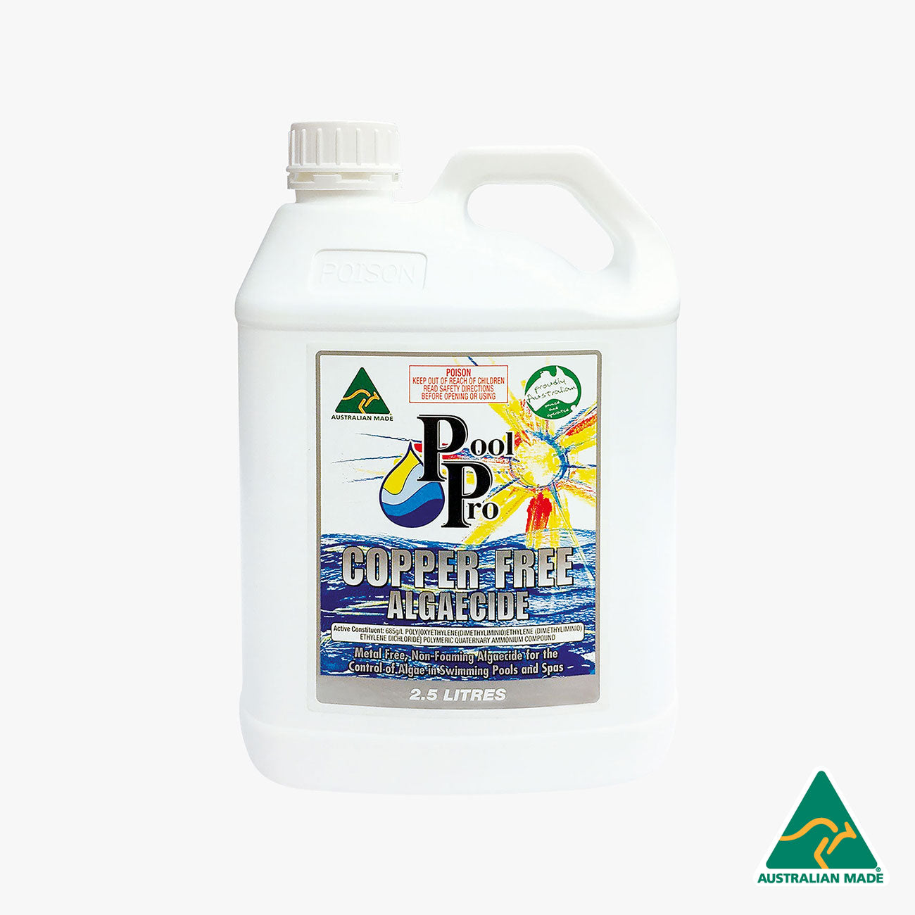 Pool Pro Copper Free Algaecide 2.5L [CF02]