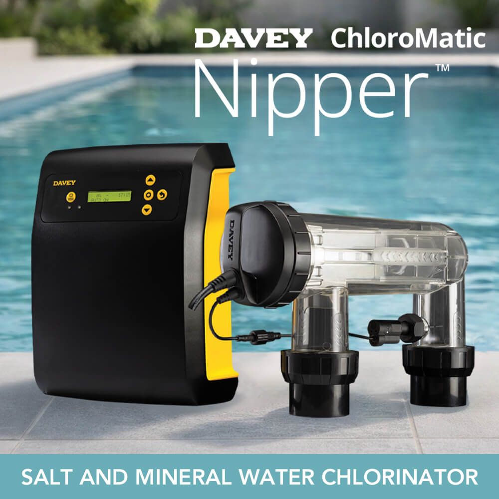 Davey Chloromatic Nipper 25g LOW SALT Chlorinator [DNP25CLS]