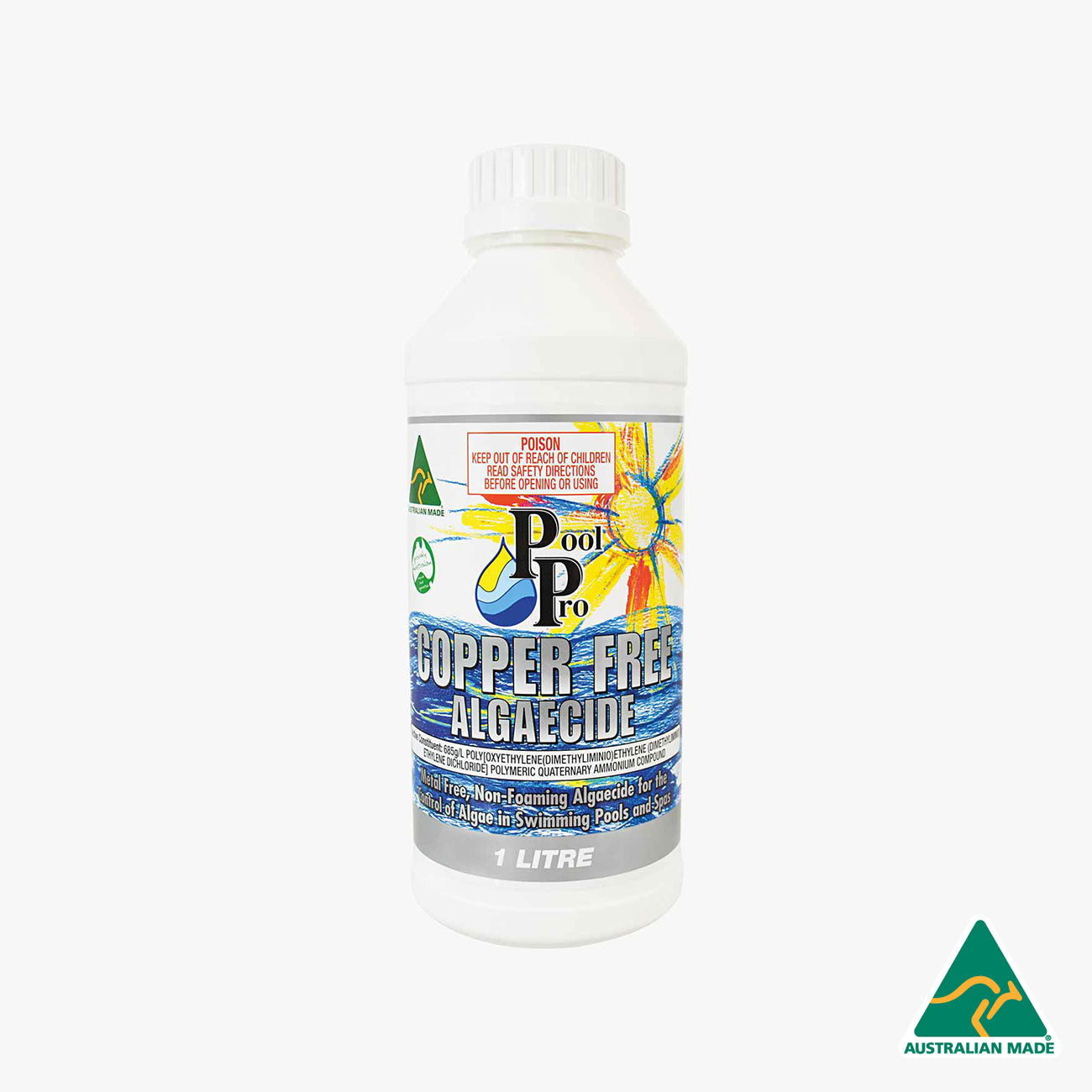 Pool Pro Copper Free Algaecide 1L [CF01]