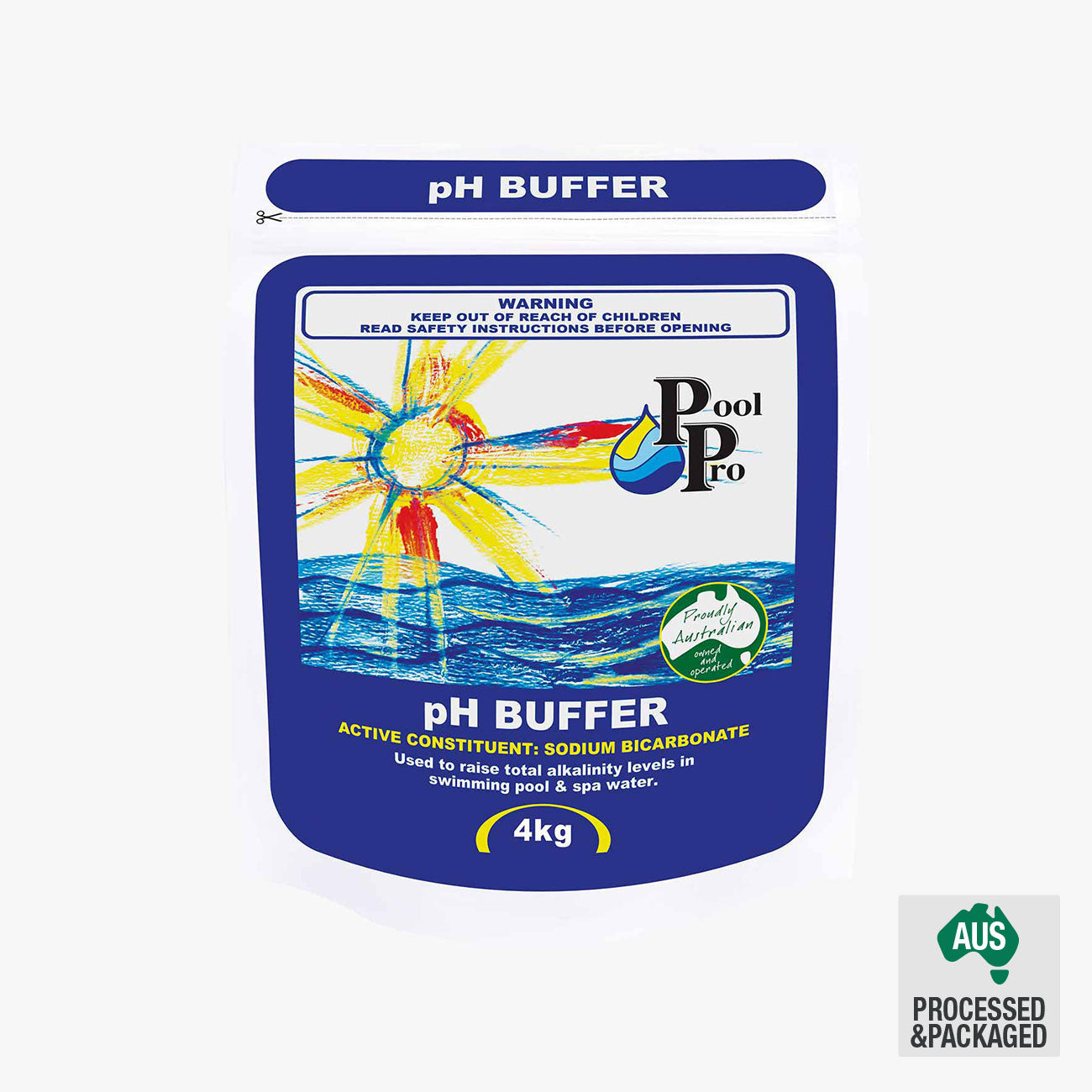Pool Pro pH Buffer 4kg Alkalinity Increaser [B04]