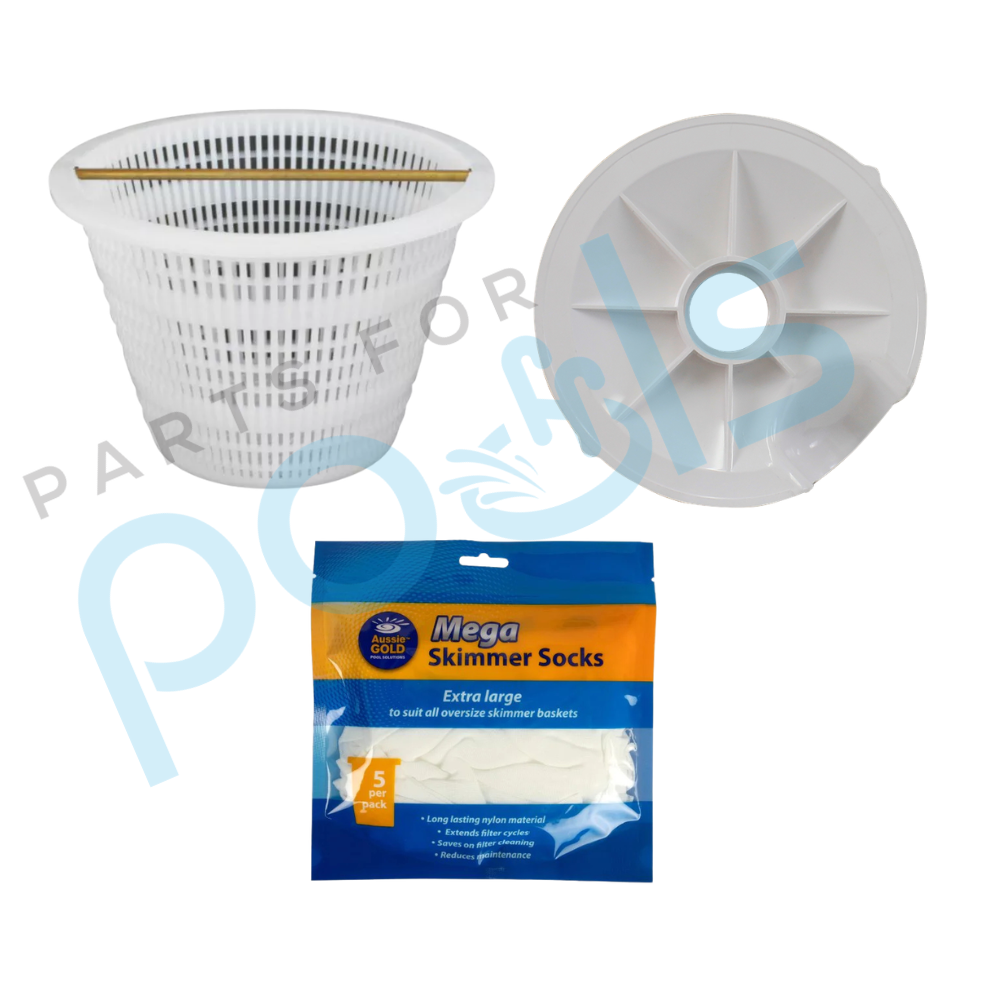 [ECOMM] SK900 Skimmer Box & Vac Plate Combo with Free Skimmer Socks []