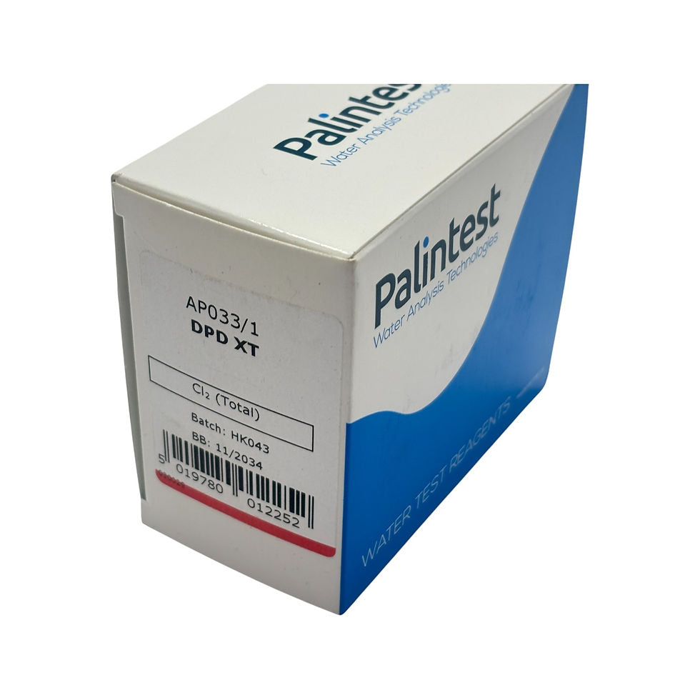 250x DPD 1 XT Total Chlorine Palintest Tablet [AP033/1 P-GRADE]