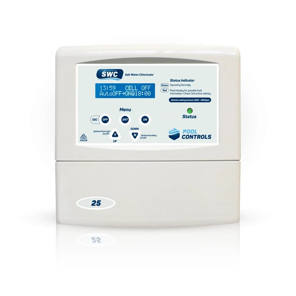 Pool Controls SWC 15 Salt Water Chlorinator Control Box Only - No Cell [00122063]