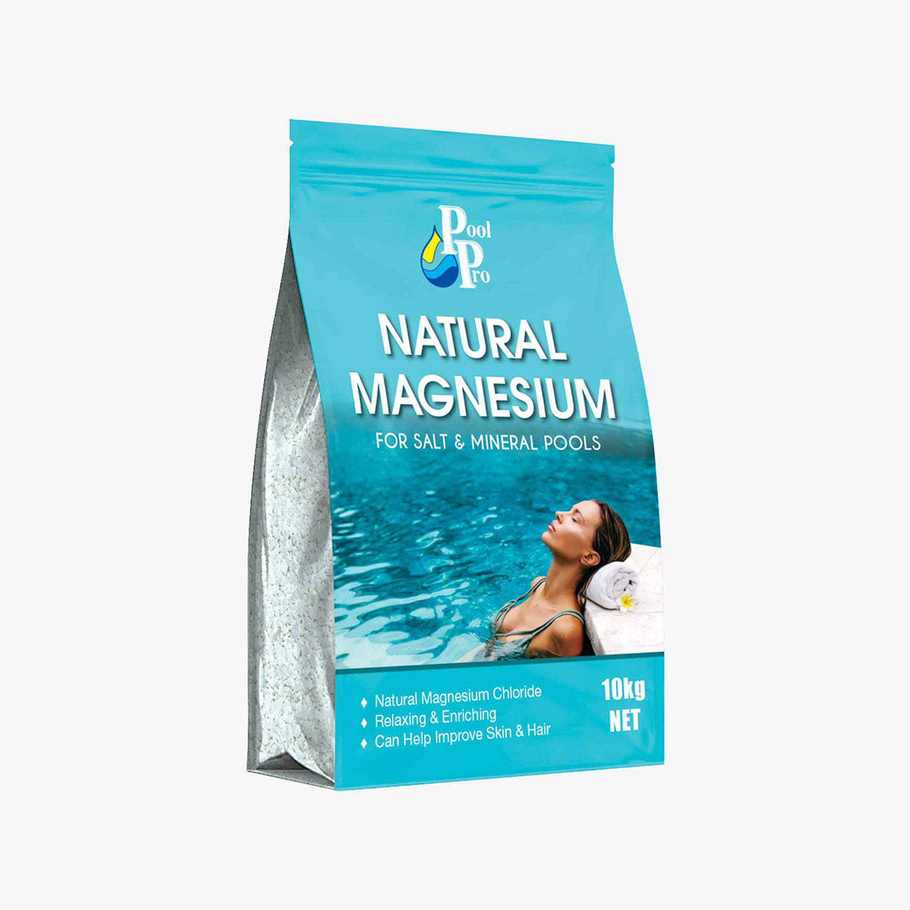 Pool Pro Natural Magnesium 10kg (Magnesium Chloride) [SALT10MC]