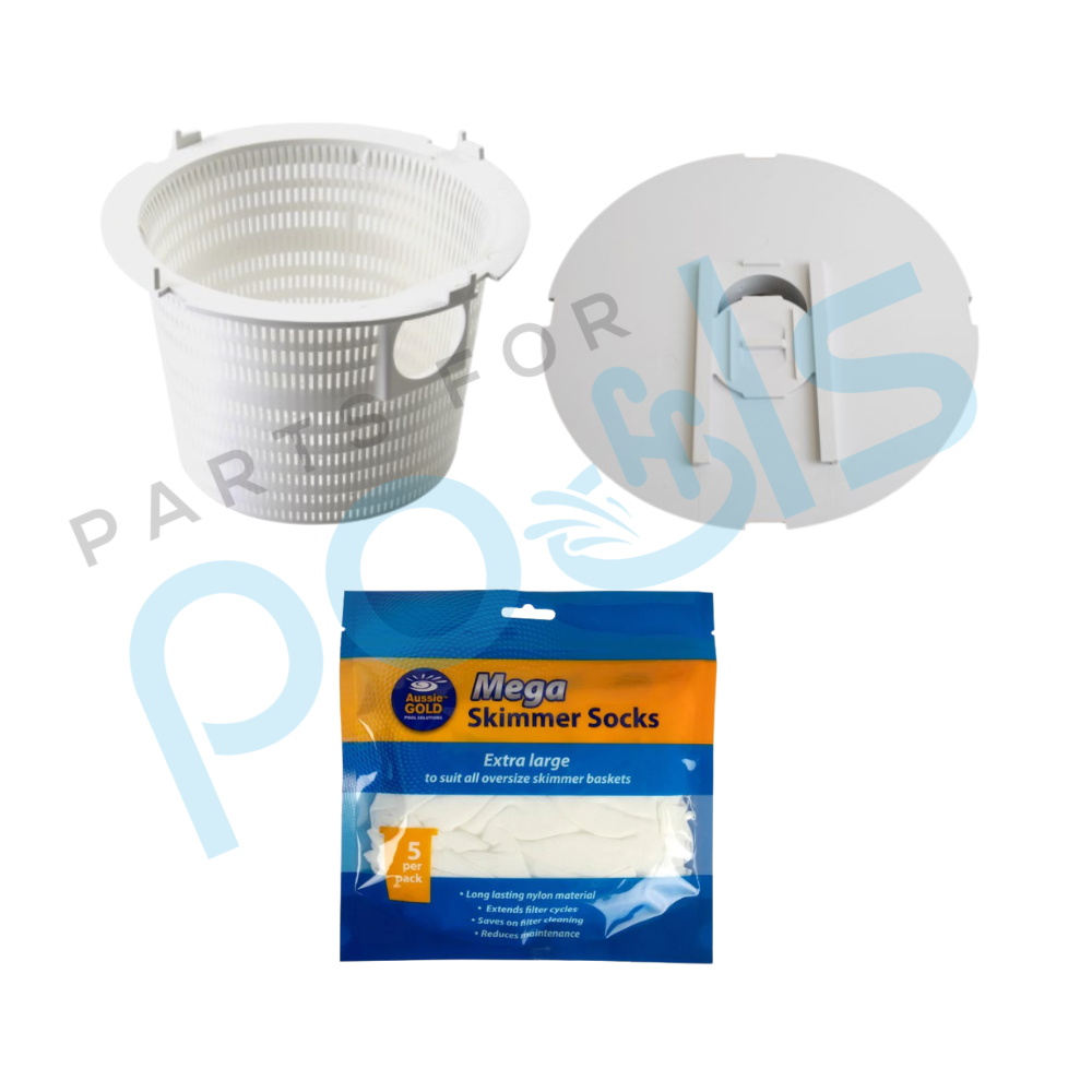 [ECOMM] Paramount SP5000 Skimmer Box & Vac Plate Combo with Free Skimmer Socks []