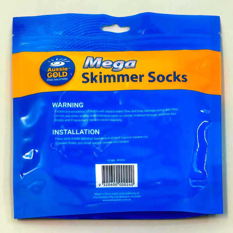 5x Heavy Duty Extra Large Skimmer Socks [MFS905]