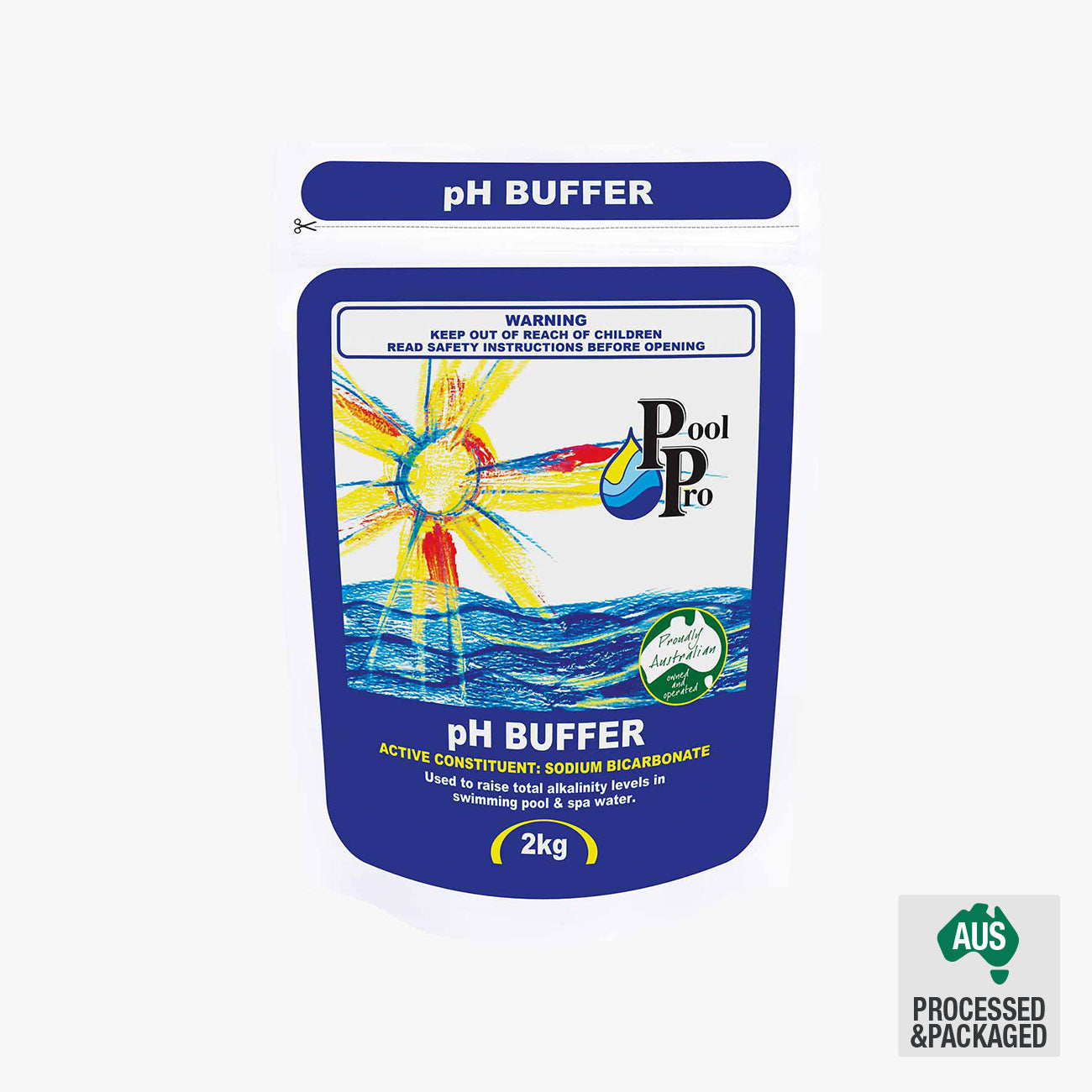 Pool Pro pH Buffer 2kg Alkalinity Increaser [B02]