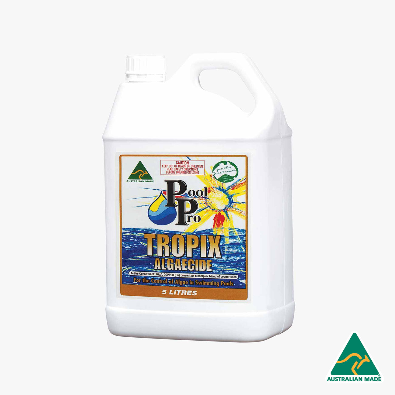 Pool Pro Tropix Algaecide 5L [TR05]