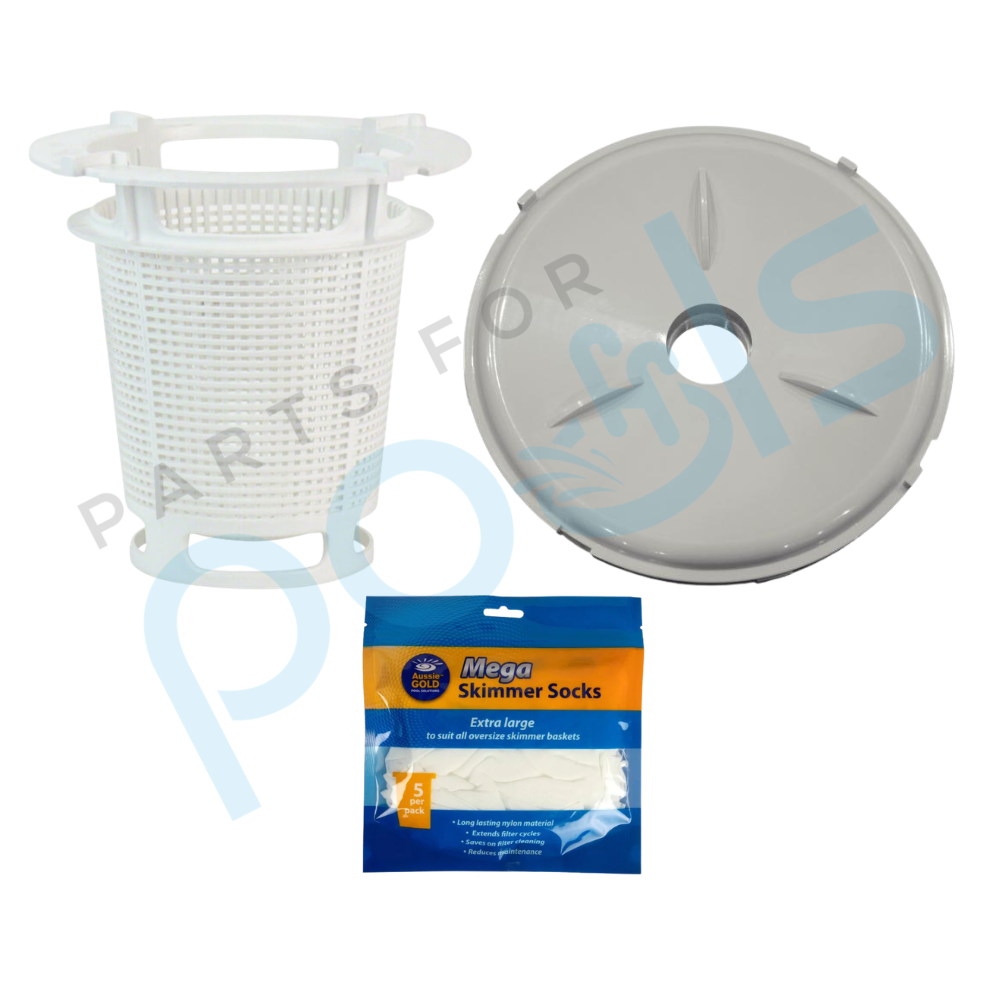 Astral HSB Skimmer Box & Vac Plate Combo with Free Skimmer Socks []