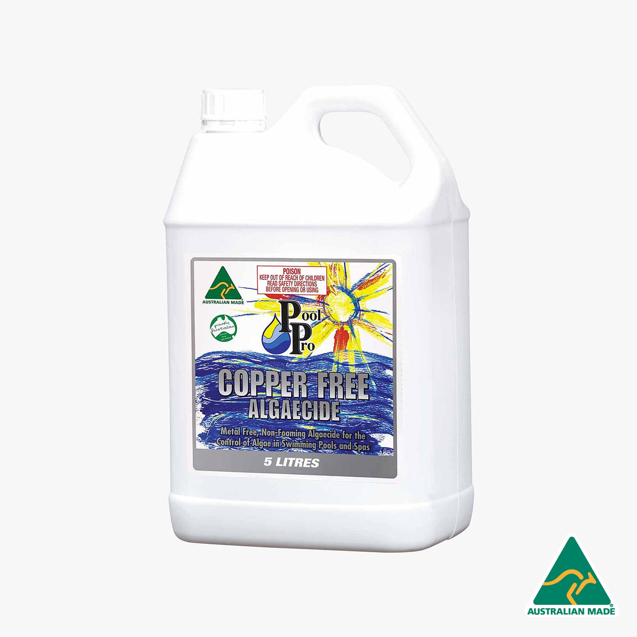 Pool Pro Copper Free Algaecide 5L [CF05]