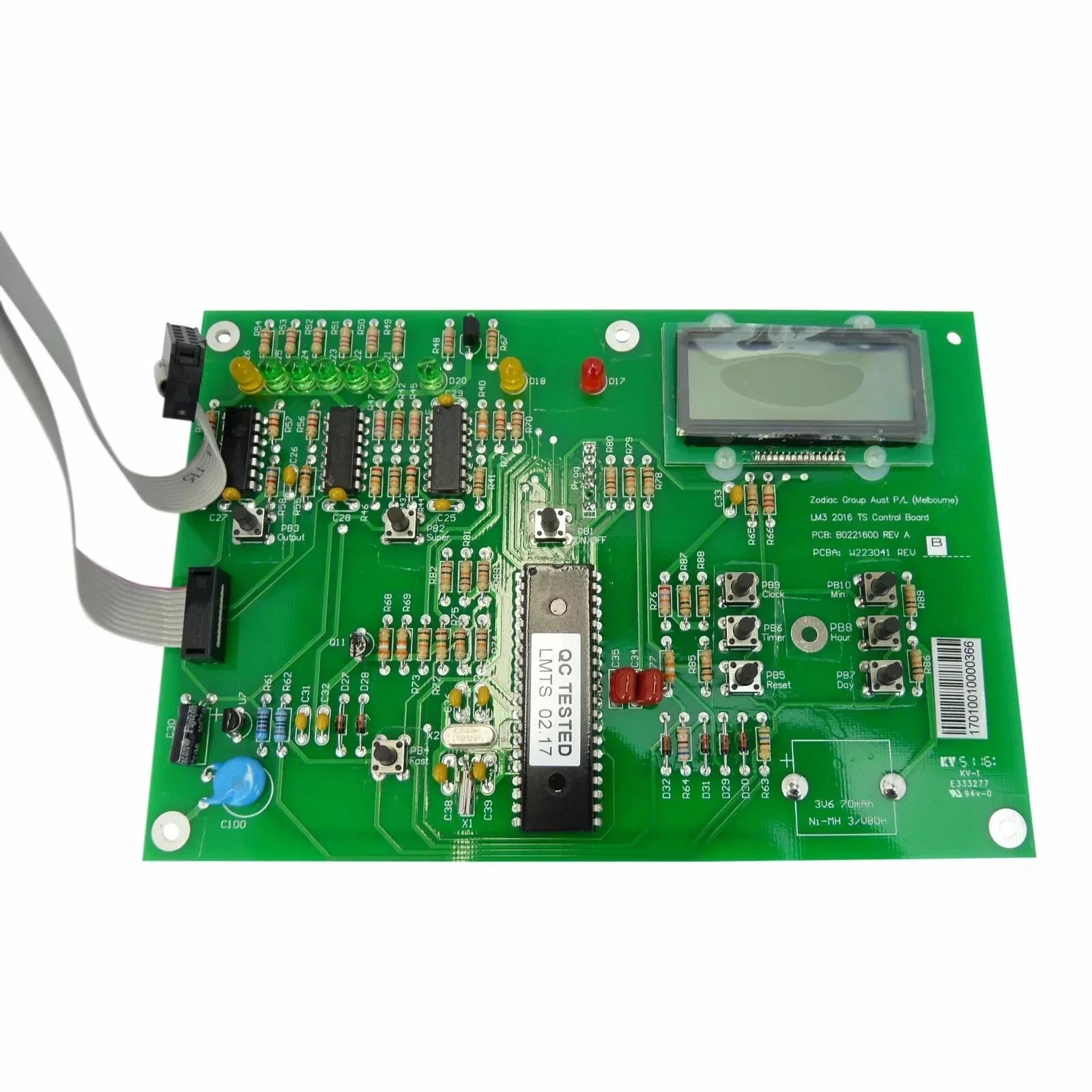 Zodiac LM Display PCB [W082741]