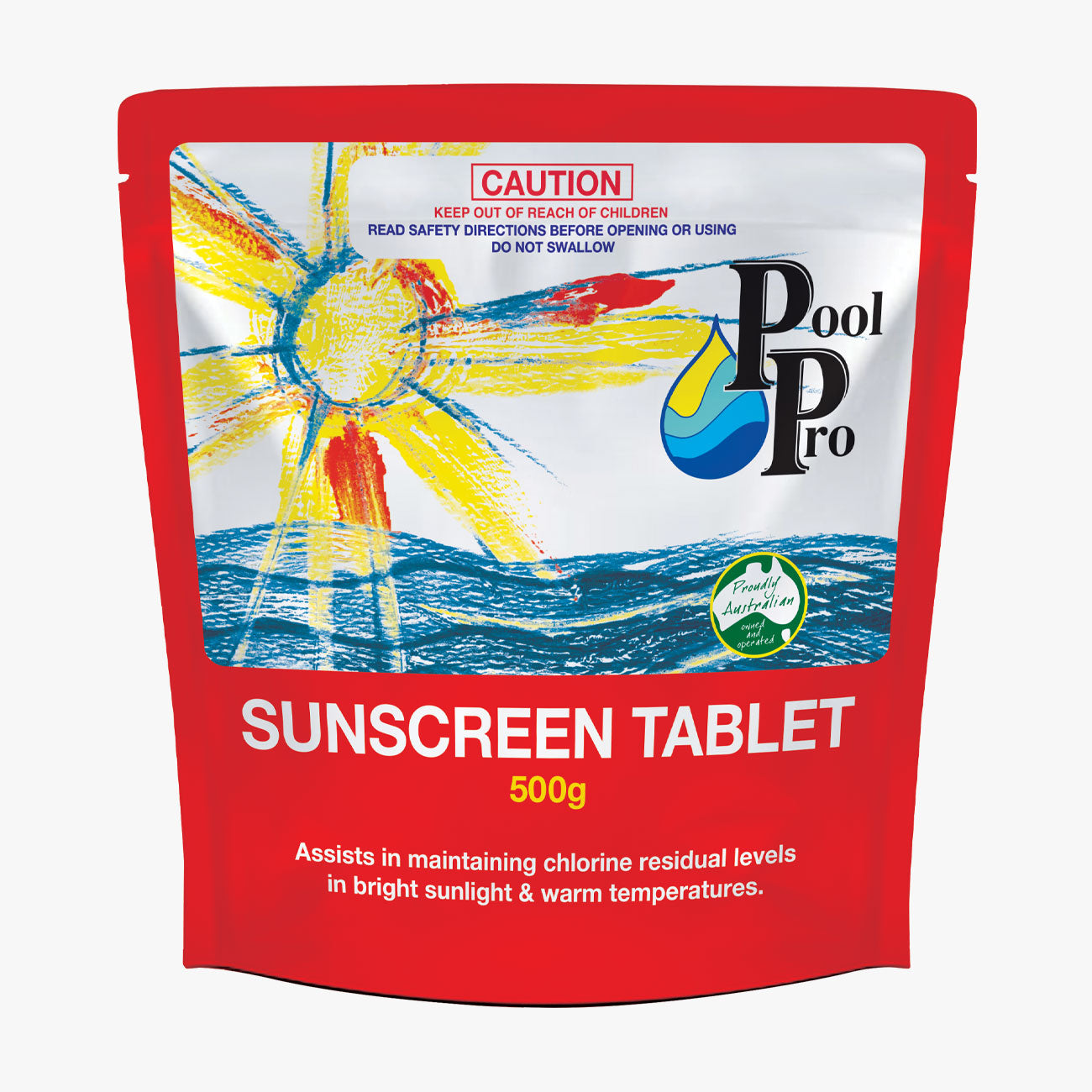 Pool Pro Sunscreen Tablets 500g (Isocyanuric Acid) [S05TR]