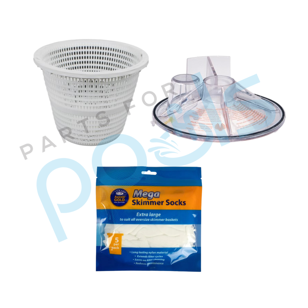 [ECOMM] Baker Hydro Skimmer Box & Vac Plate Combo with Free Skimmer Socks []