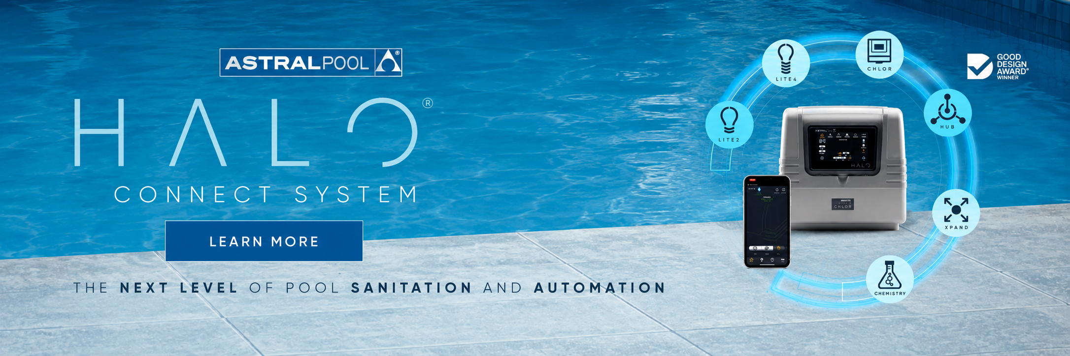 The next level of pool sanitation and automation