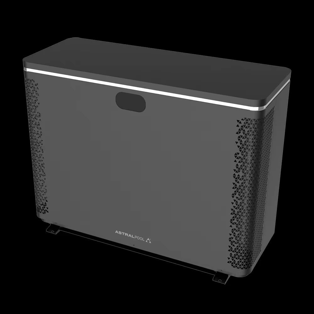 AstralPool Pinnacle IHP SD inverter pool heat pump front right angle
