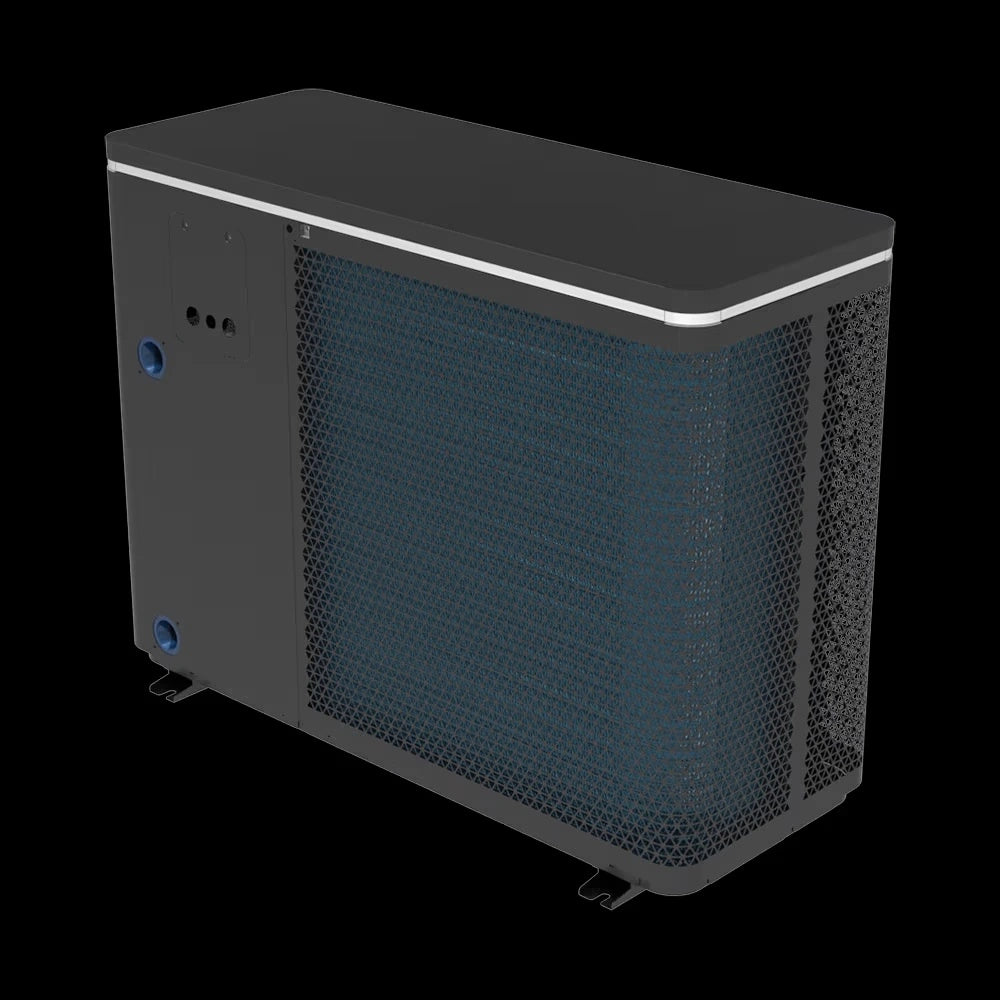 AstralPool Pinnacle IHP SD inverter pool heat pump rear coil angle