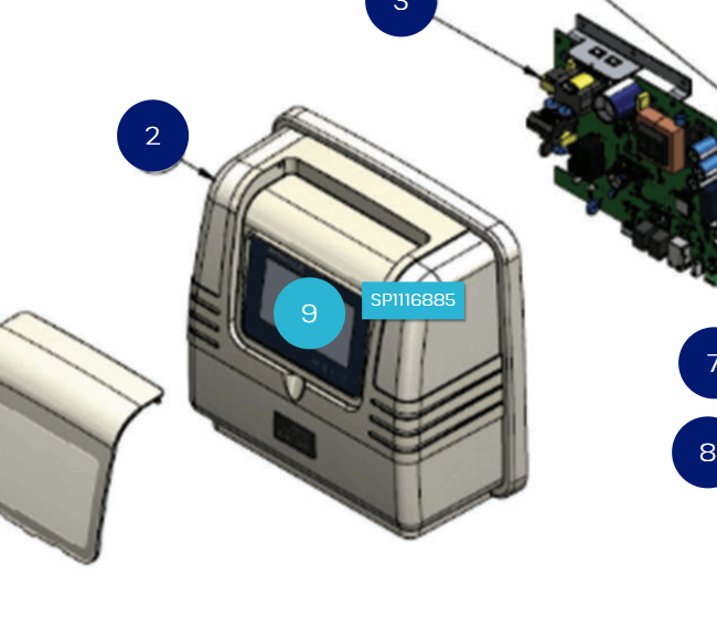 Astral Halo User Panel / Cover Assembly [SP1116885]