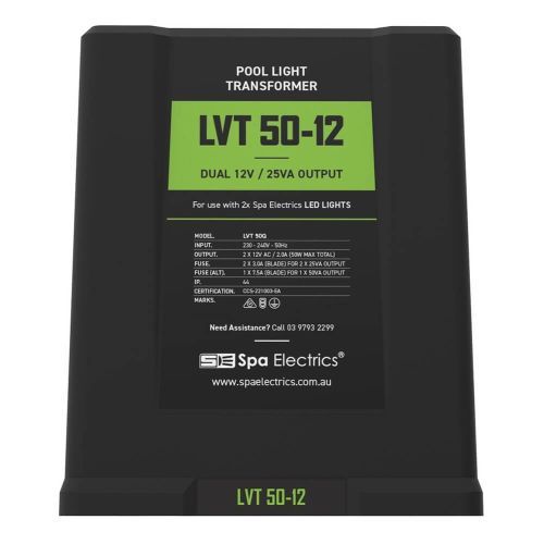 Spa Electrics 12v Dual Transformer [LI-LV50]