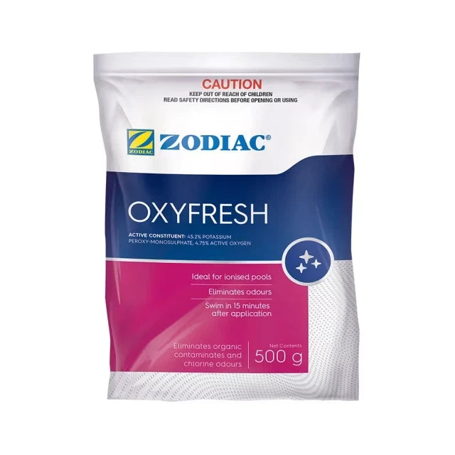 500g Zodiac Oxyfresh - Eliminates Organic Contaminates & Odours [WPQUOS500]